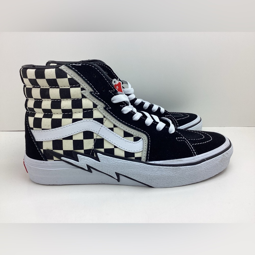 Vans SK8 Hi Bolt Casual Sneakers Men's Sz 7.5 Women’s Sz 9